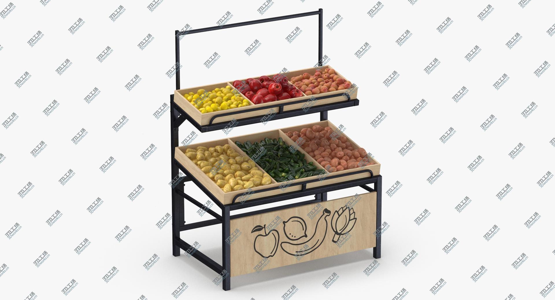 images/goods_img/202105073/3D Wooden Display Rack 06 With Fruits and Vegetables Without Tag/3.jpg